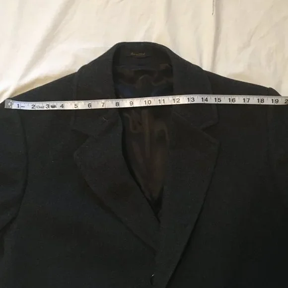 Vintage London Fog 100% Wool Overcoat Extra Long 42 - Picture 7 of 15